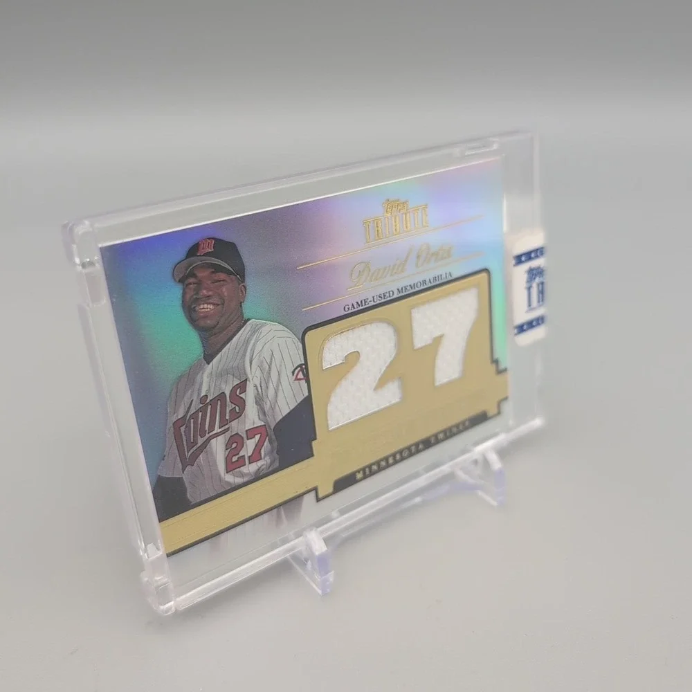 2012 Topps Tribute - Debut Digits David Ortiz #DD-DO /99 (Game Used Memorabilia)